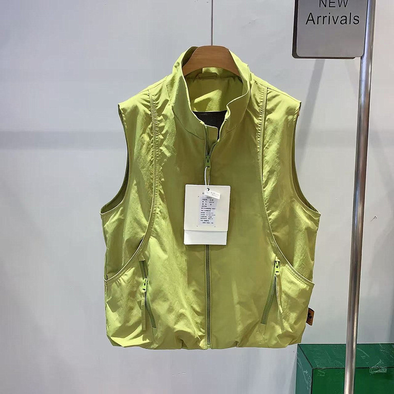 Mountain-Style Outdoor Cycling Quick-Drying Work Vest for Men and Women, Summer Thin Breathable Functional Stand-Up Collar Vest Jacket Mountain-Style Outdoor Cycling Quick-Drying Work Vest for Men and Women, Summer Thin Breathable Functional Stand-Up Collar Vest Jacket