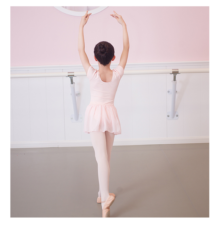 DanceYou cotton tutu quần áo trẻ em tập nhảy jumpsuit cô gái khoe sợi váy sợi mềm - Khiêu vũ / Thể dục nhịp điệu / Thể dục dụng cụ đồ nhảy dancesport