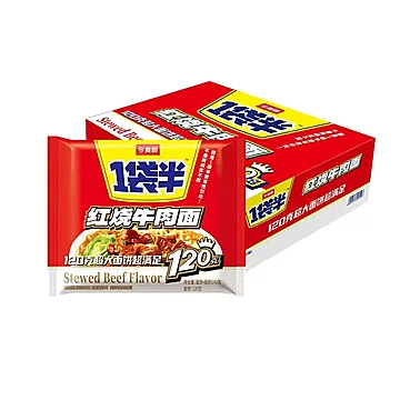 5袋！多口味可选今麦郎一袋半方便面