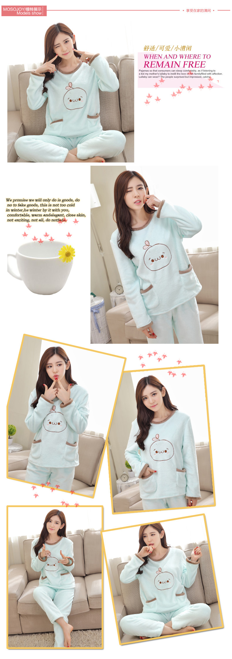 Pyjama pour femme OTHER   à manches longues - Ref 2999351 Image 8