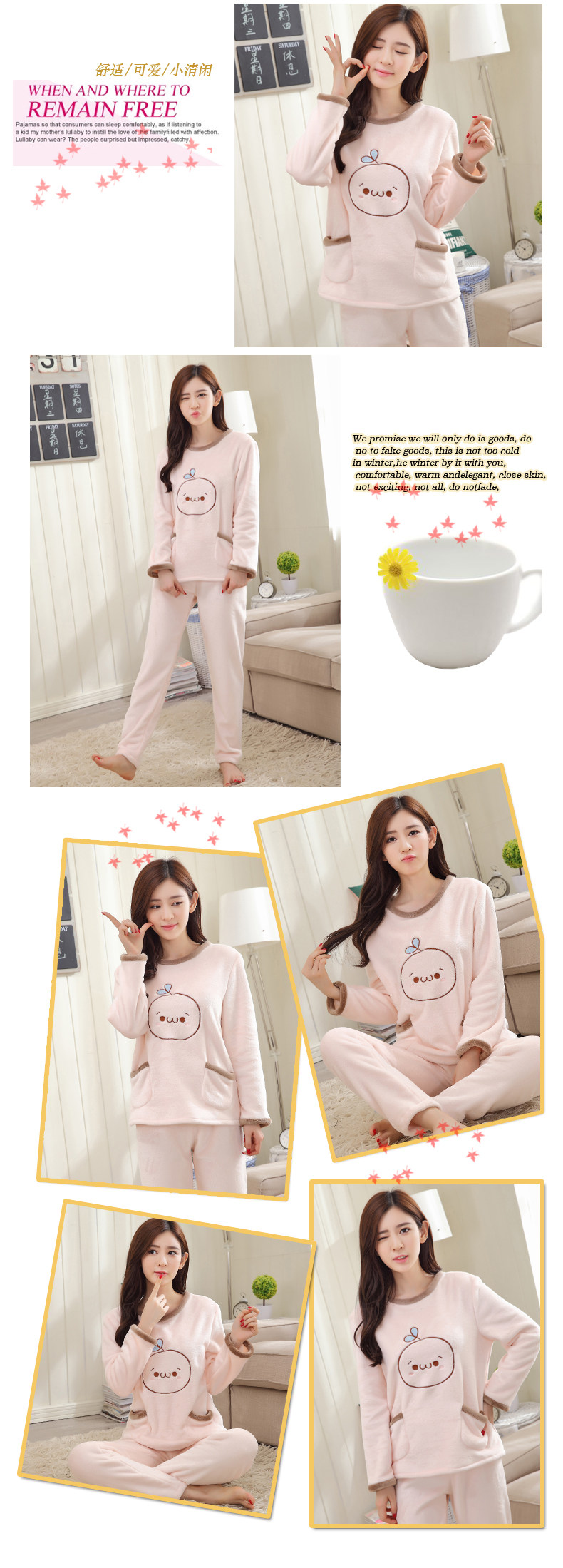 Pyjama pour femme OTHER   à manches longues - Ref 2999351 Image 9