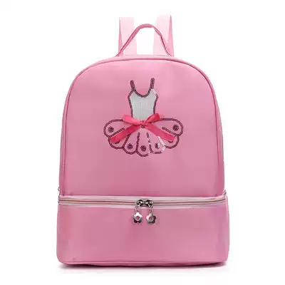 New children's dance bag girl ballet shoulder bag large capacity Latin dance bag girl dance special bag