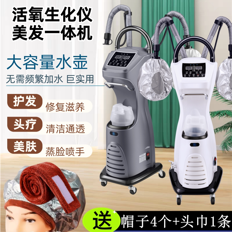 Barber Shop Hair Steamer Ozone Bio-Chemical Treatment Machine Hair Care Steaming Device Nano Spray Machine Hair Treatment Machine