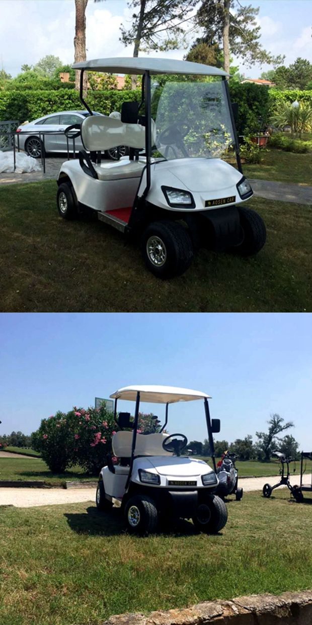 Tùy chỉnh 2 chỗ ngồi xe điện tham quan sân golf điện xe đặc biệt xe tuần tra điện - Xe đạp điện xe điện dibao