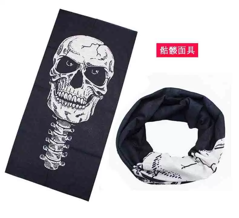 Ngoài trời cưỡi ngụy trang headscarf Thể thao câu cá chống nắng mặt nạ bib xe đạp thiết bị băng lụa khăn 	khăn rằn cho dân phượt