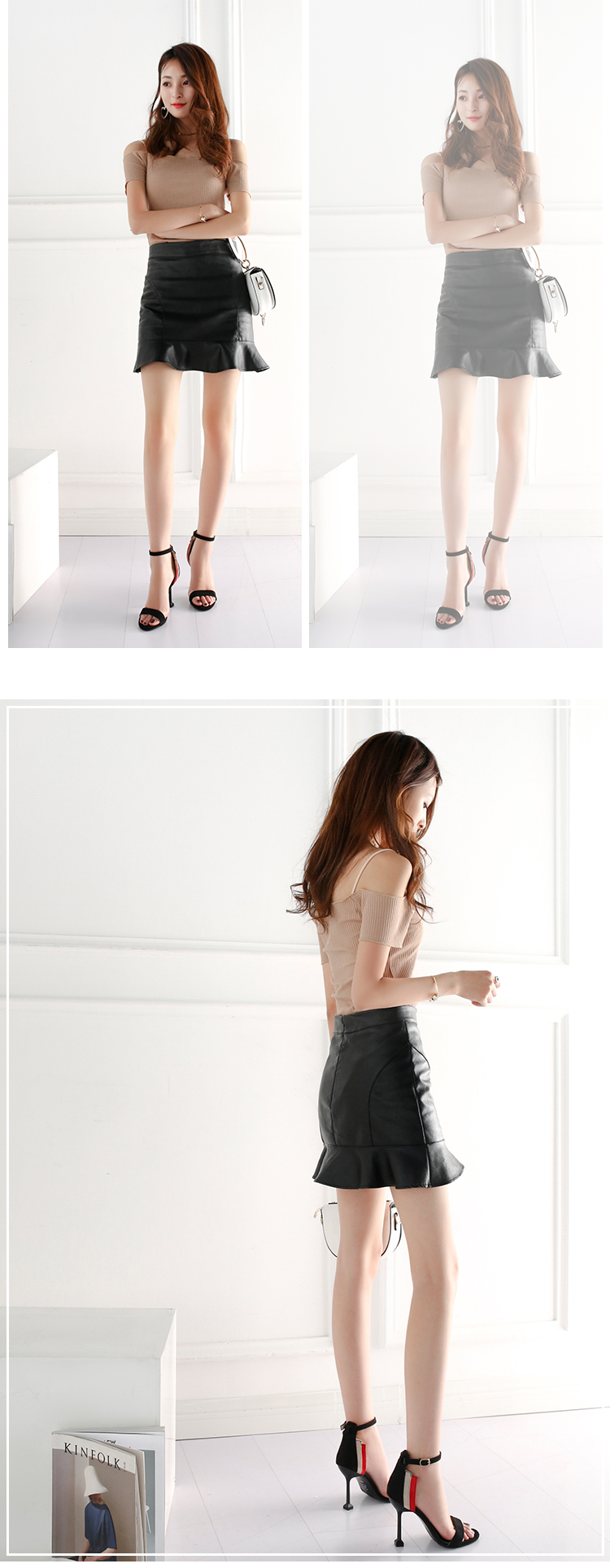 Mùa hè 2018 mới đẹp với sandal hở ngón Phiên bản Hàn Quốc của một từ khóa cao gót hoang dã gợi cảm của phụ nữ giày thủy triều với dép puma chính hãng