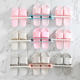 Bathroom slippers rack wall-mounted toilet wall shoes storage artifact free punching toilet foldable shelf