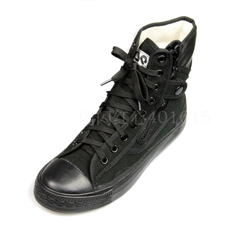 Bottes militaires en toile - porter - Ref 1397910 Image 27