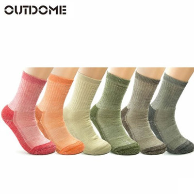 Aolong OUTDOME 630 thickened warm-proof cold-proof perspiration breathable merino wool socks large size 42-46