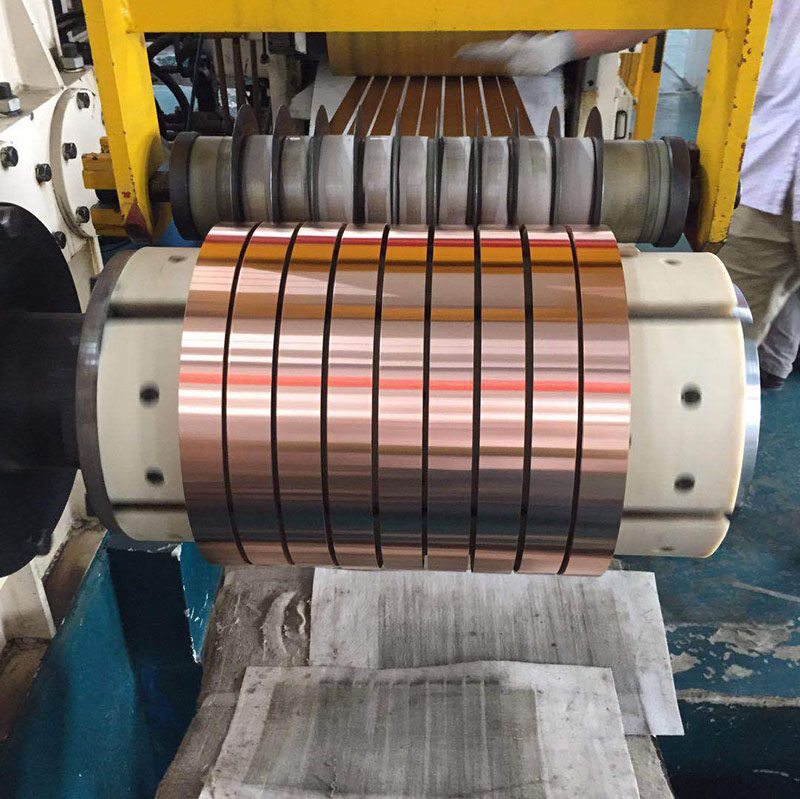 T2紫铜带磷铜带紫铜带加工红铜皮磷铜带合金铜材激光切割