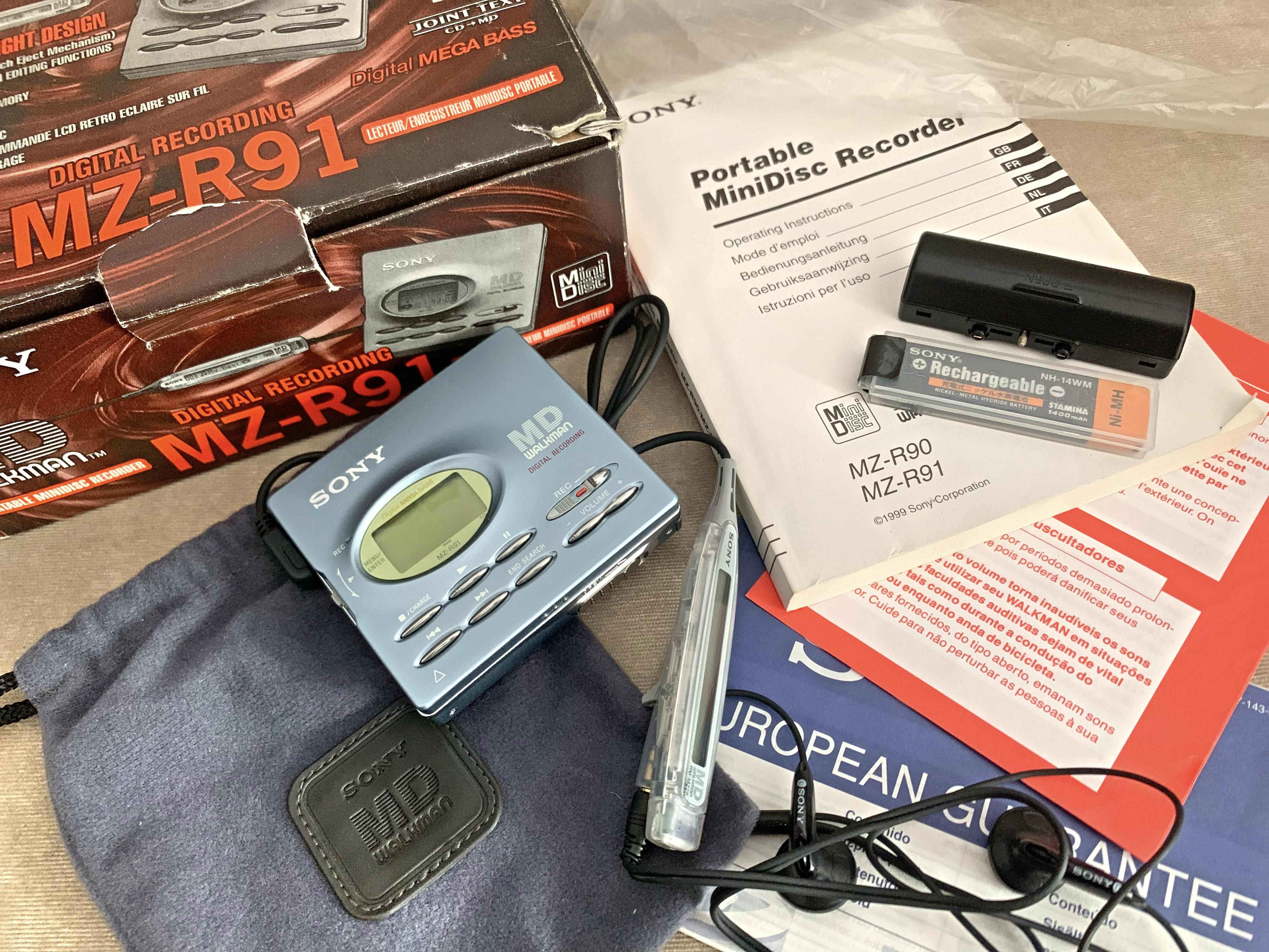 Sony MZ-R90/91 & MZ-E77:复古音乐之旅,重温MD魅力!-MD-淘宝百科网