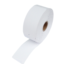 HD4090500 fire light clothing roll tag 40*90*500 roll blank tag with hole small roll