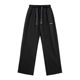 PUNIAMA Japanese retro loose straight wide-leg tapered casual pants for men and women couples versatile drape overalls