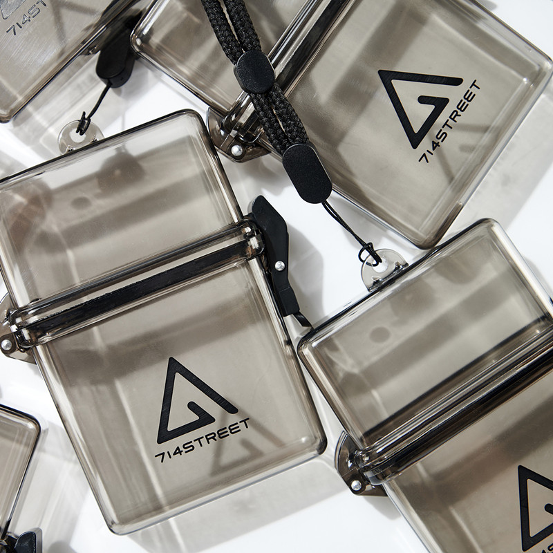 714street men and women couples out of the street all-match convenient storage cigarette case pendant necklace retro tide brand pendant