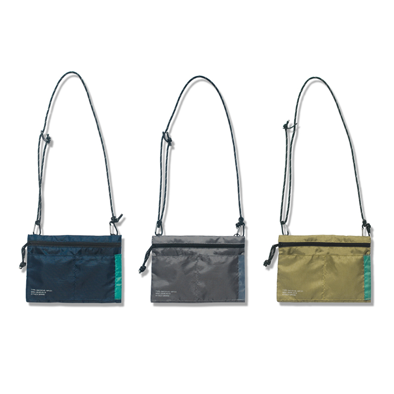 Attach Japanese Retro Style Unisex Outdoor Travel Casual Versatile Multifunctional Phone Bag Waterproof Shoulder Crossbody Bag