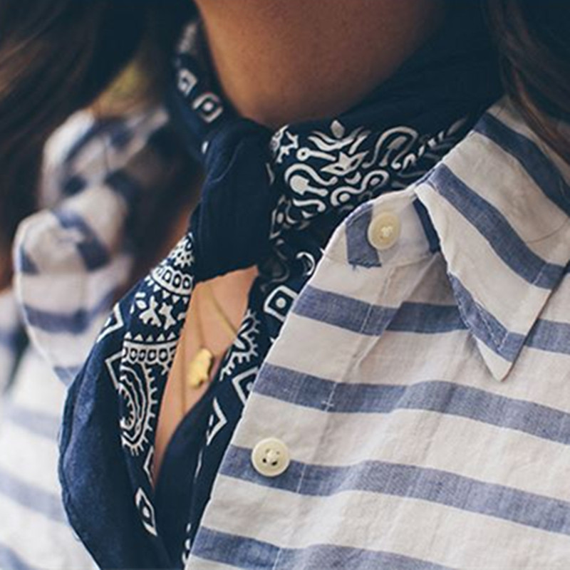 FORtheWwin retro hip-hop headscarf cashew scarlet with small square towels male and female street tide sign headwear haircut