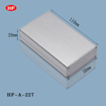 Aluminum profile shell shielded heat dissipation housing vehicle terminal shell server A-227 CH-81 open 20*50mm