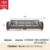 sofa bed giá rẻ Ngôn ngữ gỗ Genji ghế sofa gỗ màu đen óc chó mới phong cách Trung Quốc căn hộ lớn sofa góc phòng khách đơn giản K37H01 ghế sofa băng dài Ghế sô pha