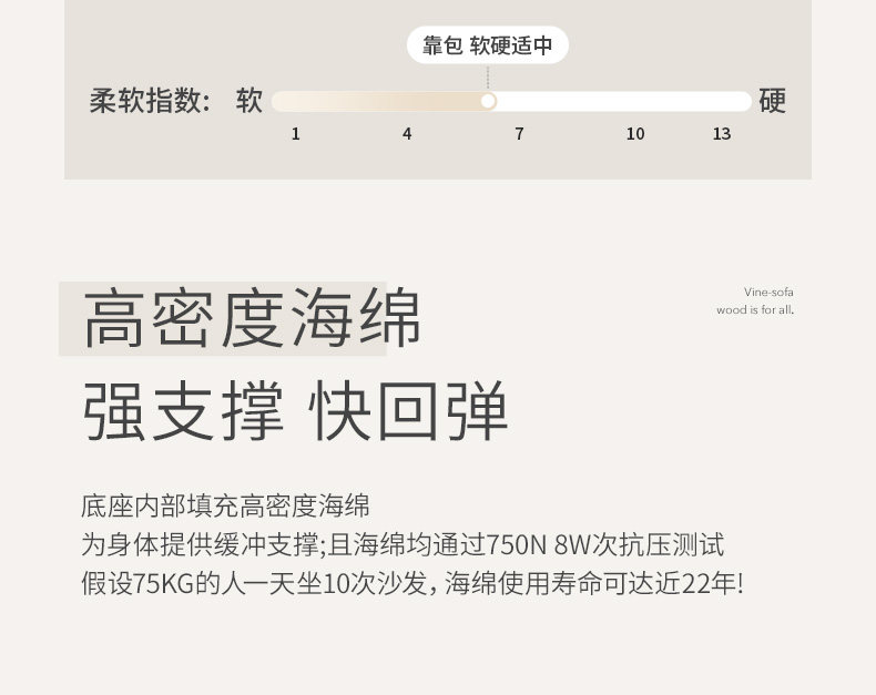 Мягкое кресло 源氏木语实木沙发椅客厅中古风单人椅家用阳台理查德休闲 𫔮靠背椅