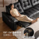 [Li Jiaqi 618 Super Trendy Home Decoration Festival] Genji Wood Language Big Black Bear Functional Electric Sofa with High Backrest