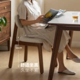 源氏木语 Стульчик для кормления из натурального дерева, дубовая современная лента