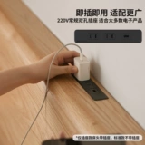 源氏木语 Кровать с твердым древесиной современной минималистской дубовой двуспальной кровать с северная спальня Домохозяйственная брелка y10b04