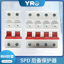 SPD Reserve Protector 2P4P Surge Protector Current Divider Arrestor Surge Back-up Protector