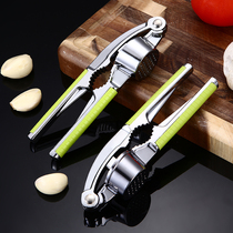Garlic press zinc alloy multifunctional garlic mashing machine garlic mud clip walnut clip sturdy and durable clip