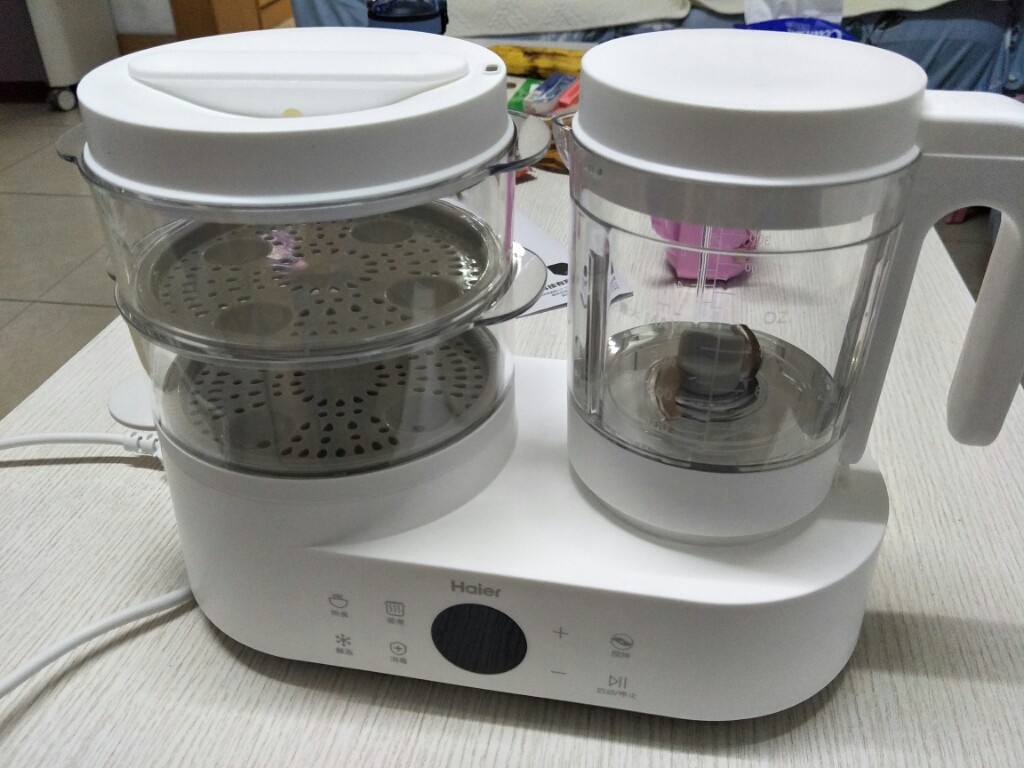海尔婴儿辅食机好不好用，买来做礼物送人合适吗_搜券
