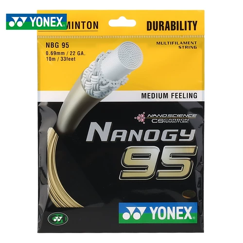 Yonex yunix badminton line yy racket line -линия кабельной линии -устойчивые к высоким бомбам BG65/BG95/BG65T