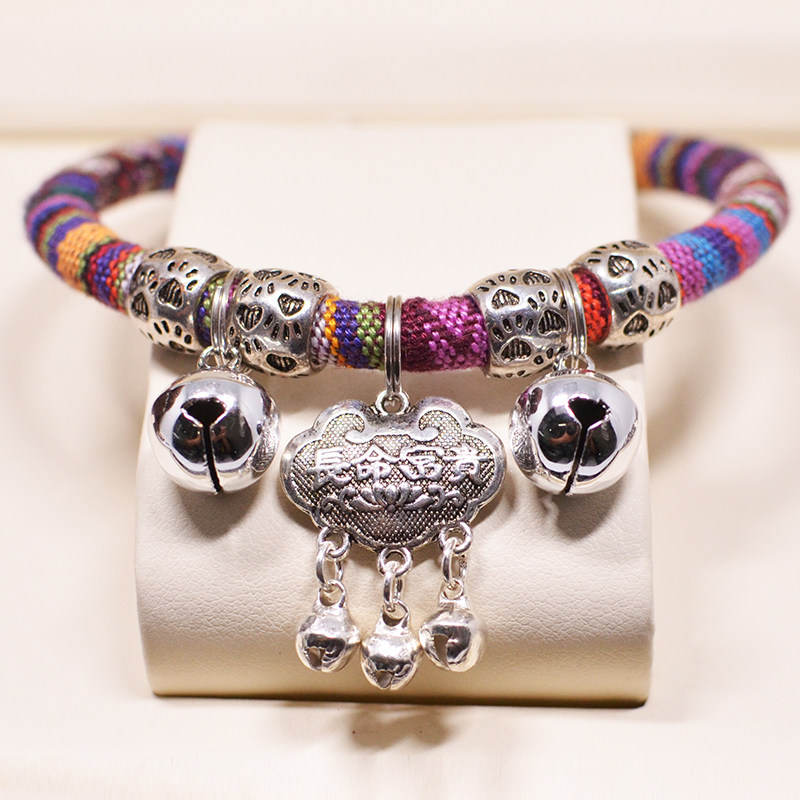 Pet Longevity Lock Dog Bell Collar Cat Necklace Small Dog Puppy Neck Cute Teddy Neck Jewelry