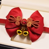 Собаки и кошки возглавляют Corki Gentleman Bow Pet Pet Shiba Inu средний ошейник для собак Свадебные свадебные украшения