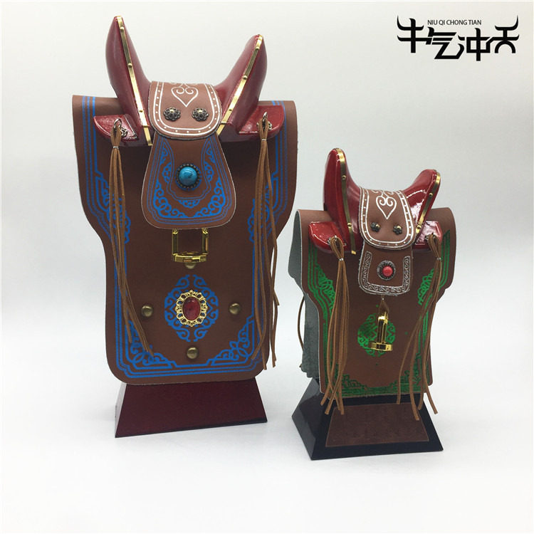 Mongolian Saddle Sub Swing Piece Furnishing Mongolia Handicraft Swing Decoration Featured Gift National Special Color Tourist Souvenirs