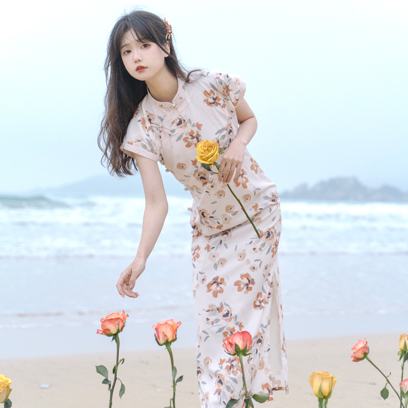 川黛时光 Dress, cheongsam, Chinese style