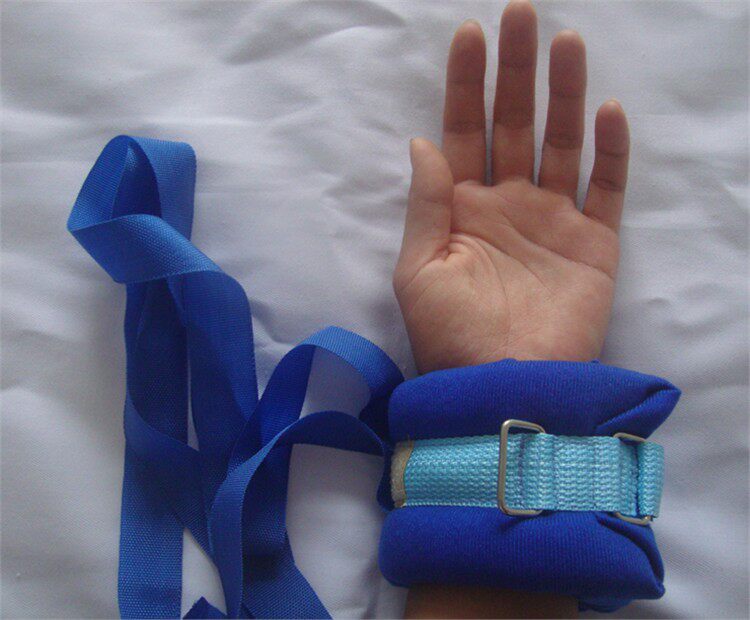 Medical bundle abdominal belt with limbs restraint with wrist foot wrist beam bellied belt medical fixing belt series rehabilitation bundling belt