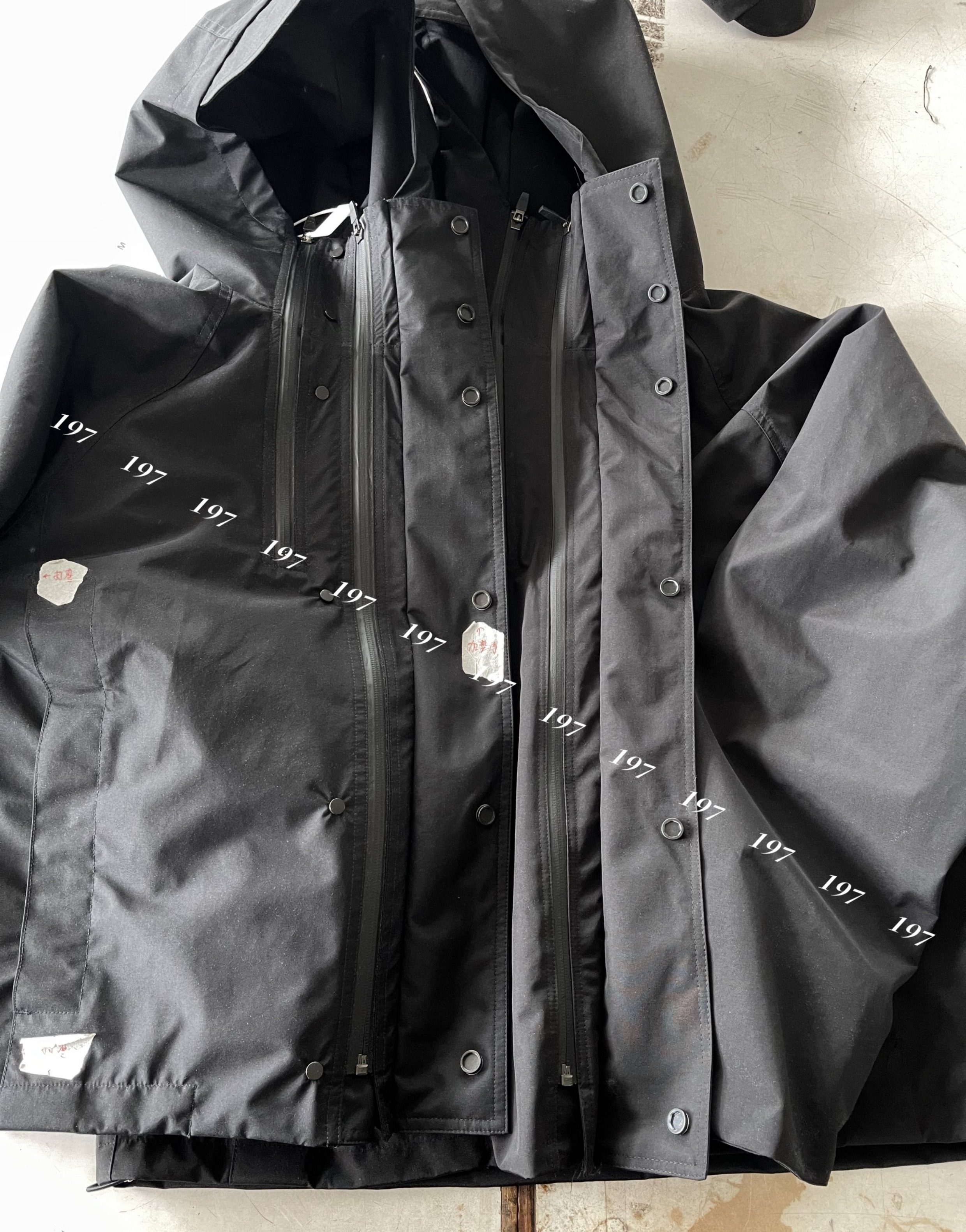法人様価格 vujade enzo double zip blouson マウンテンパーカー 