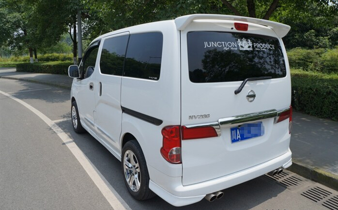 Dành riêng cho cánh gió sau Nissan NV200 Trịnh Châu Nissan NV200 cánh gió cố định đặc biệt cánh sau NV200 cánh gió đuôi xe hơi