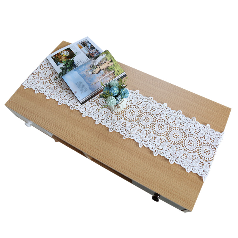 Lace tablecloth rectangular European lace ins home dining table coffee table cover towel photo hollow French lace table flag