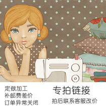 VIP customers to customize the size or make up the postage difference and order abnormal special shooting