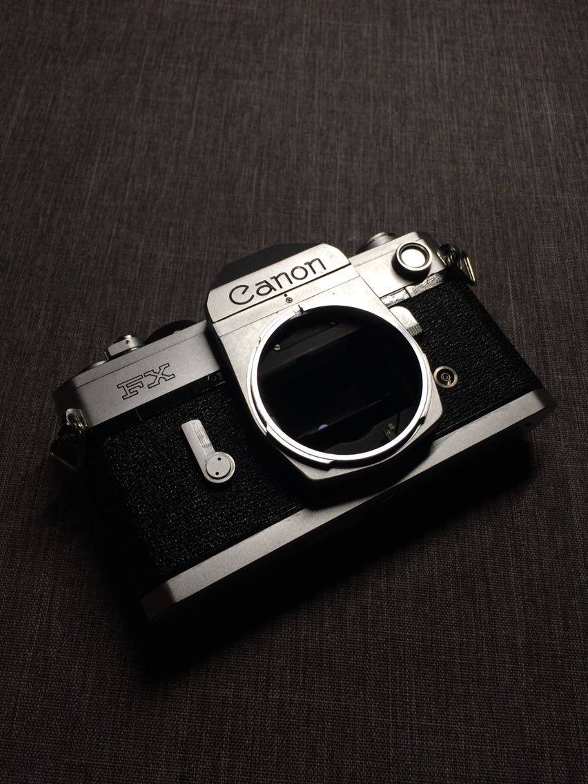canon Canon FX135 Film Retro Ancient SLR Function Function Good FD Card Silver HOT
