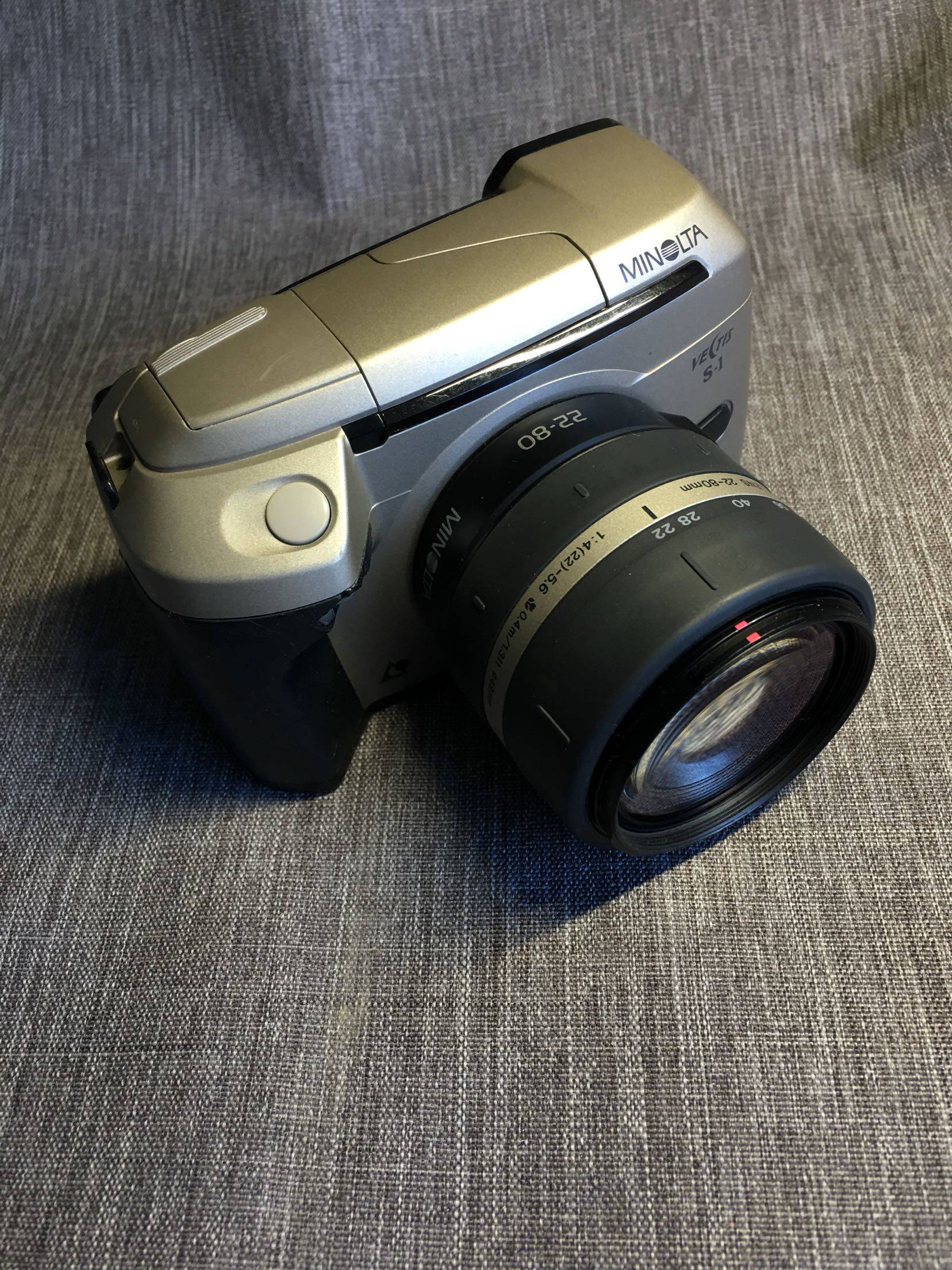 Minolta vecis asp SLR film film film sleeve features good medieval vintage champagne color HOT