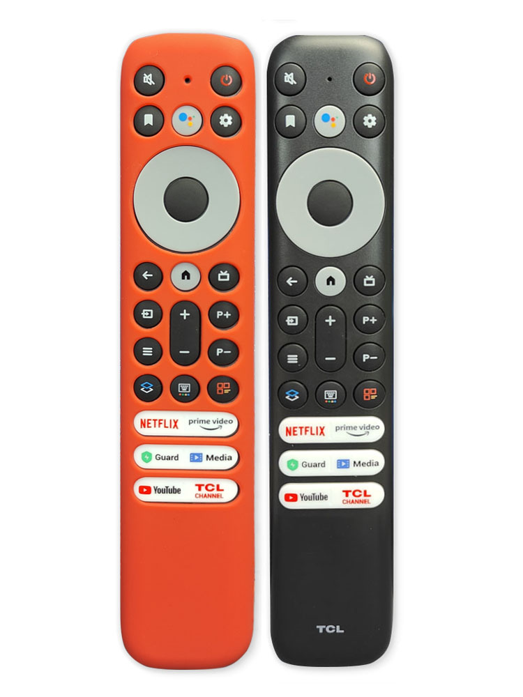 Suitable for TCL remote control protective sleeve RC902V FMR1 2 anti-fall sleeve thickening soft silicone gel with rope
