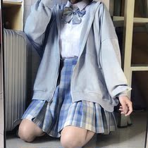 Hemp gray Pink Blue Curry cotton terry base loose Joker hooded sweater jacket H