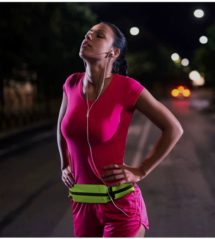 Túi thể thao marathon túi chạy bộ nam và nữ túi đa năng chống thấm nước cao đàn hồi vô hình thiết bị thể dục - Túi