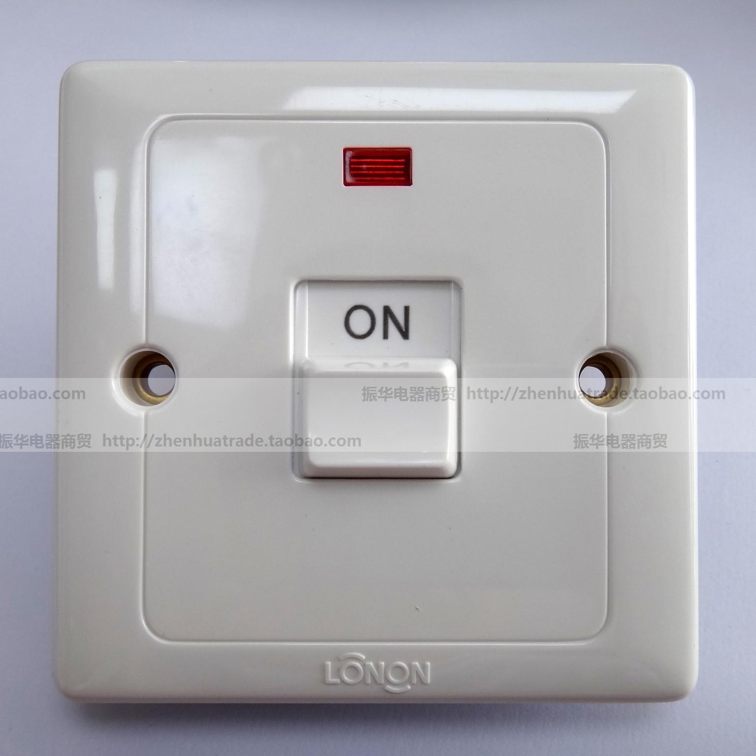 Langneng switch panel air-conditioning air-conditioning switch curved frame switch 86 type wall concealed air-conditioning air-conditioning switch panel