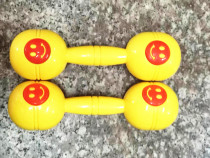 Kindergarten morning exercise equipment gymnastics ring plastic audio gymnastics ring fitness ring childrens handbell dumbbell