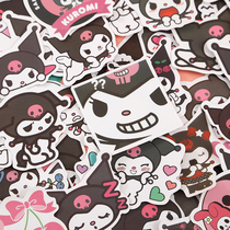 100 sheets of Coulomites Three Lull Terns Stickers Cute Cartoon Notebook Phone Cute Hands Tent Beauty Letti Stickler