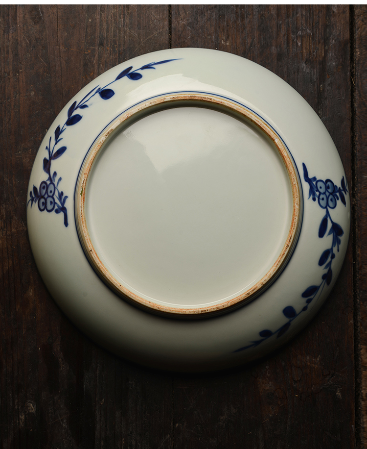 Offered home - cooked clark export porcelain hand - made porcelain in jingdezhen ceramic plate plate plate decoration plate by hand