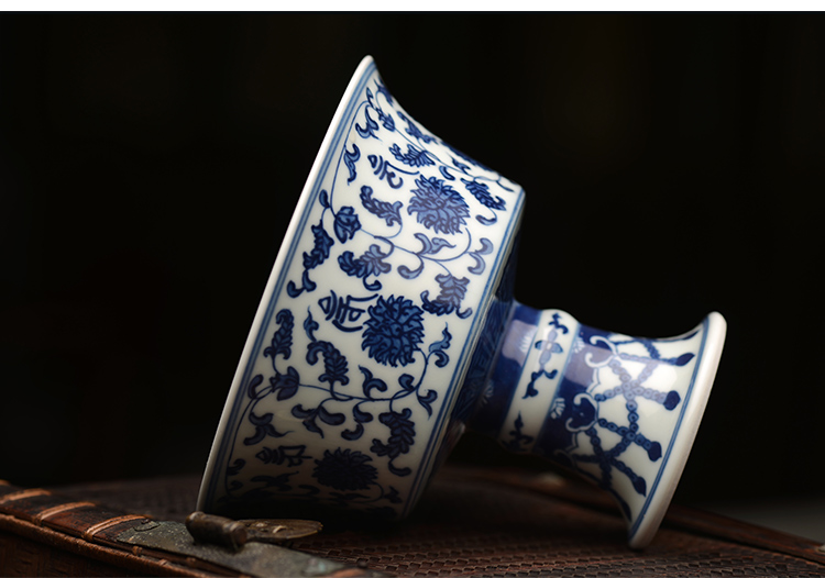 Offered home - cooked at flavour hand - made porcelain Sanskrit best cups, ceramic large jingdezhen porcelain tea cups by hand