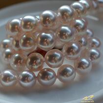Collection grade] Natural pearl necklace China South Pearl Zhengyuan Bright Glare flawless comparable to Japanese seawater pearl